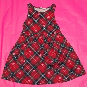 Plaid Hearts Dress